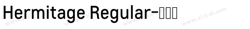 Hermitage Regular字体转换